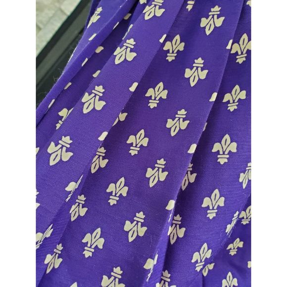 Vintage 80s fleur de lis, size 14 - Picture 5 of 13